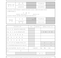 민원서류 위임장